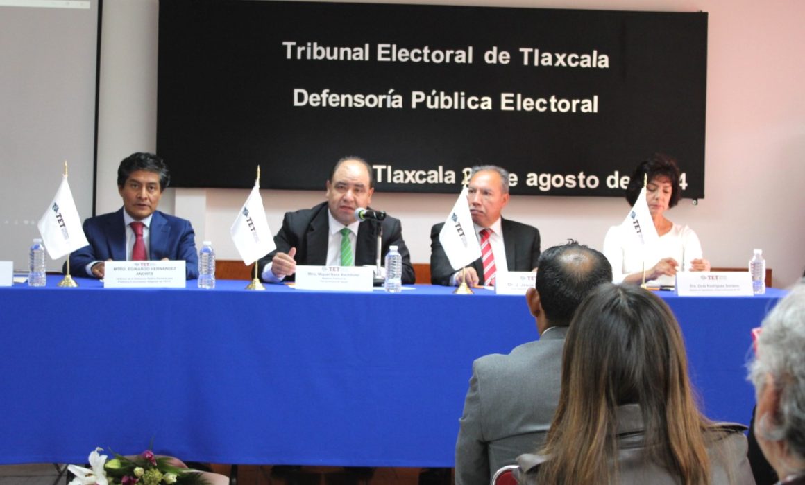 Presenta TET creación de la Defensoría Pública Electoral