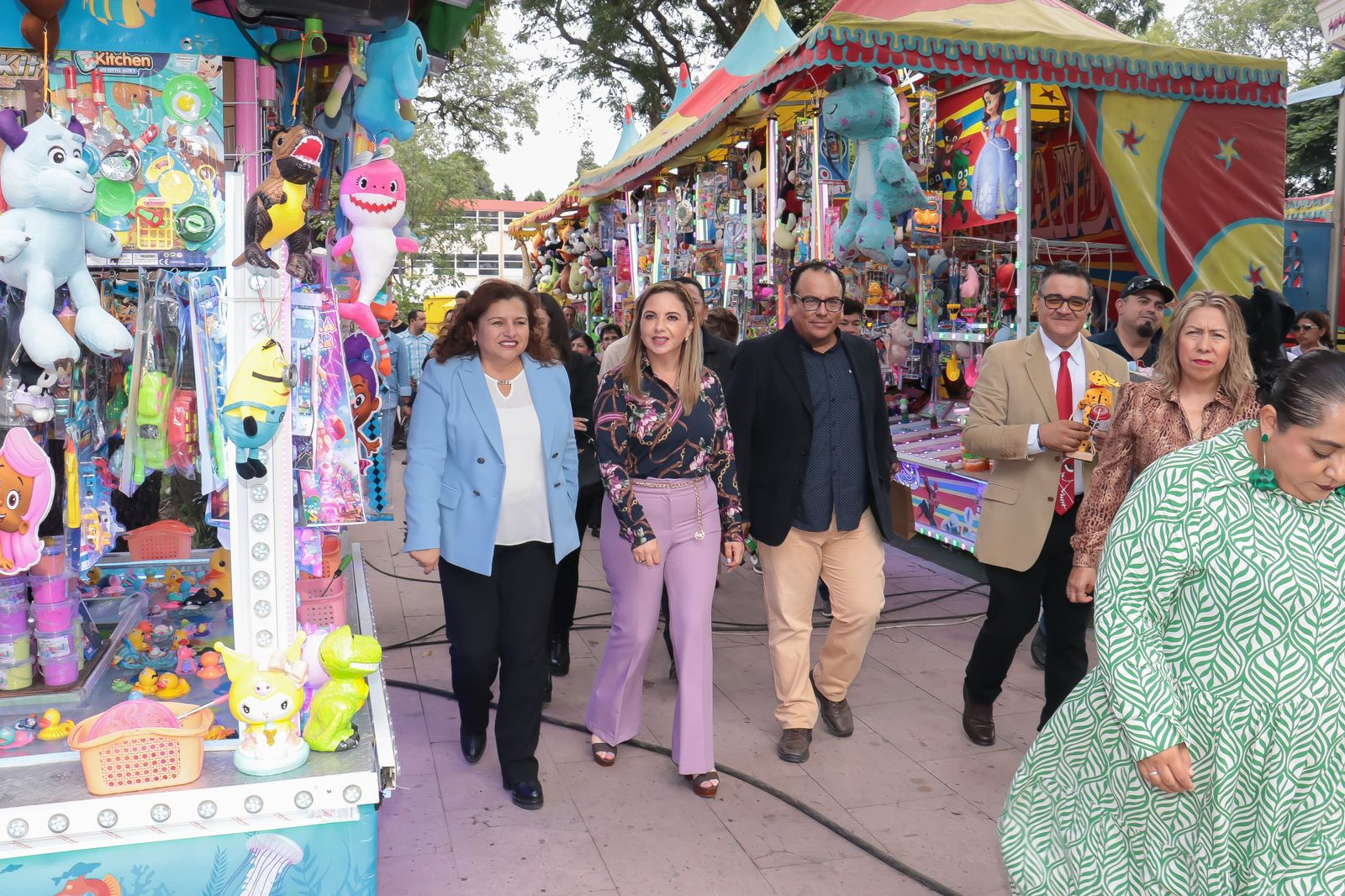 Inaugura Paola Angon la 74ª edición de la Feria de San Pedro Cholula