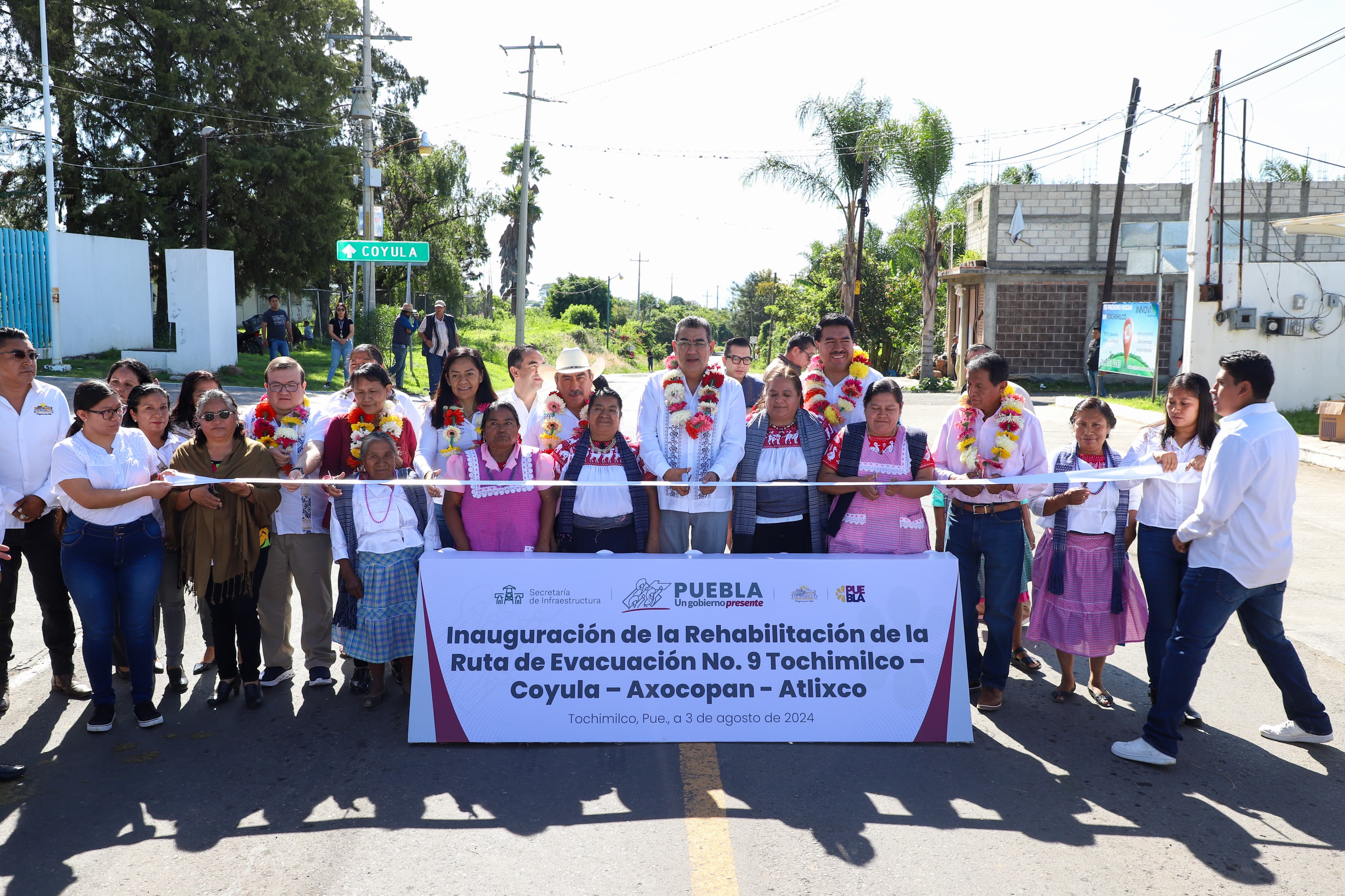 Sergio Salomón en Tochimilco y Acteopan