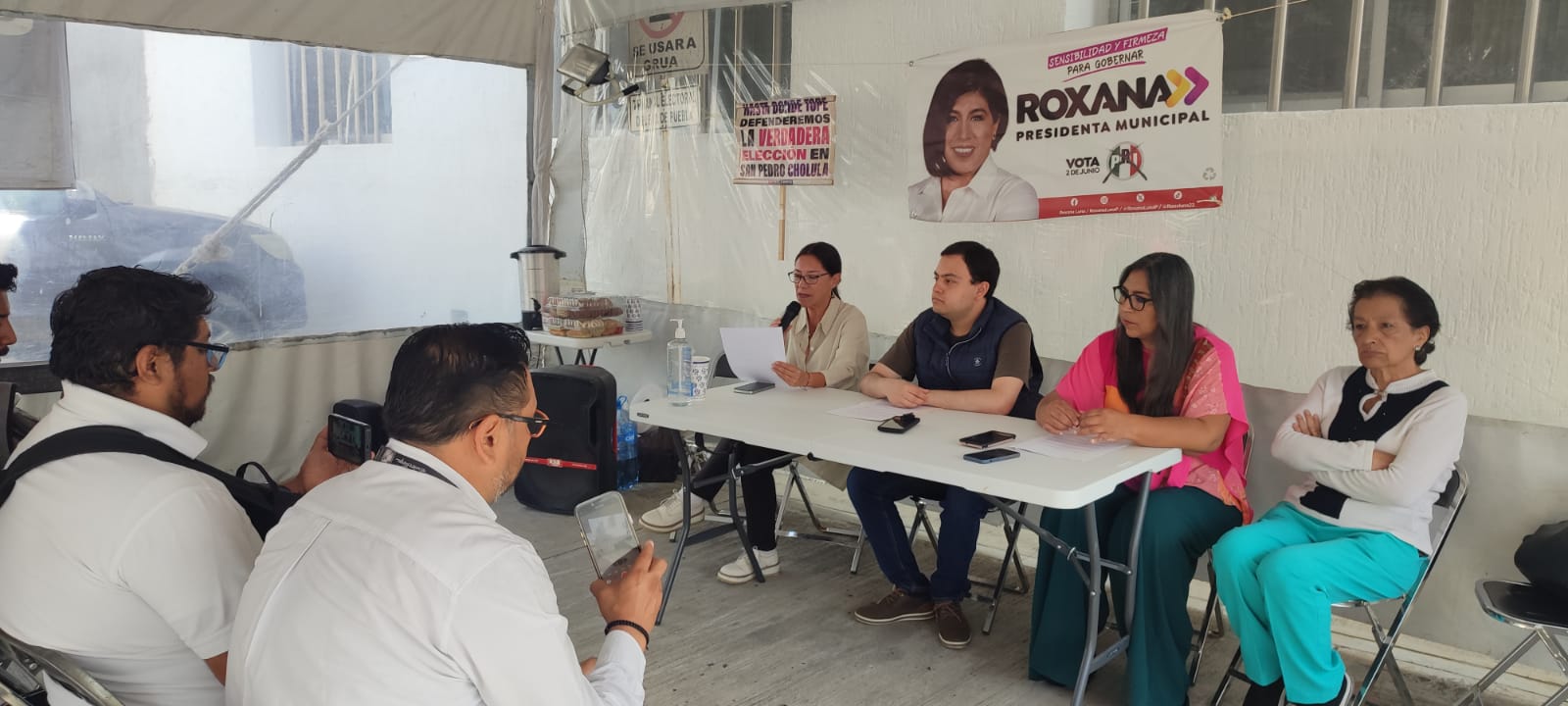 “Somos Puebla” solicita al gobernador no intervenir en proceso electoral de San Pedro Cholula