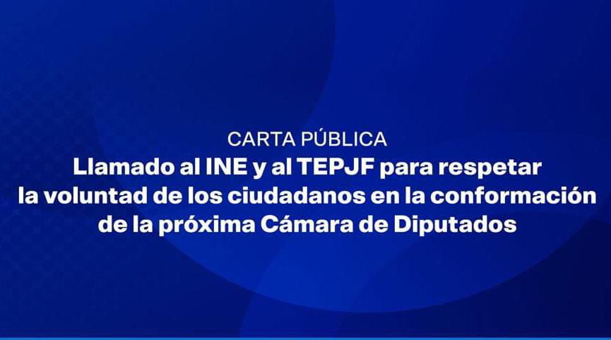 Debe prevalecer la democracia y evitarse la sobre representación