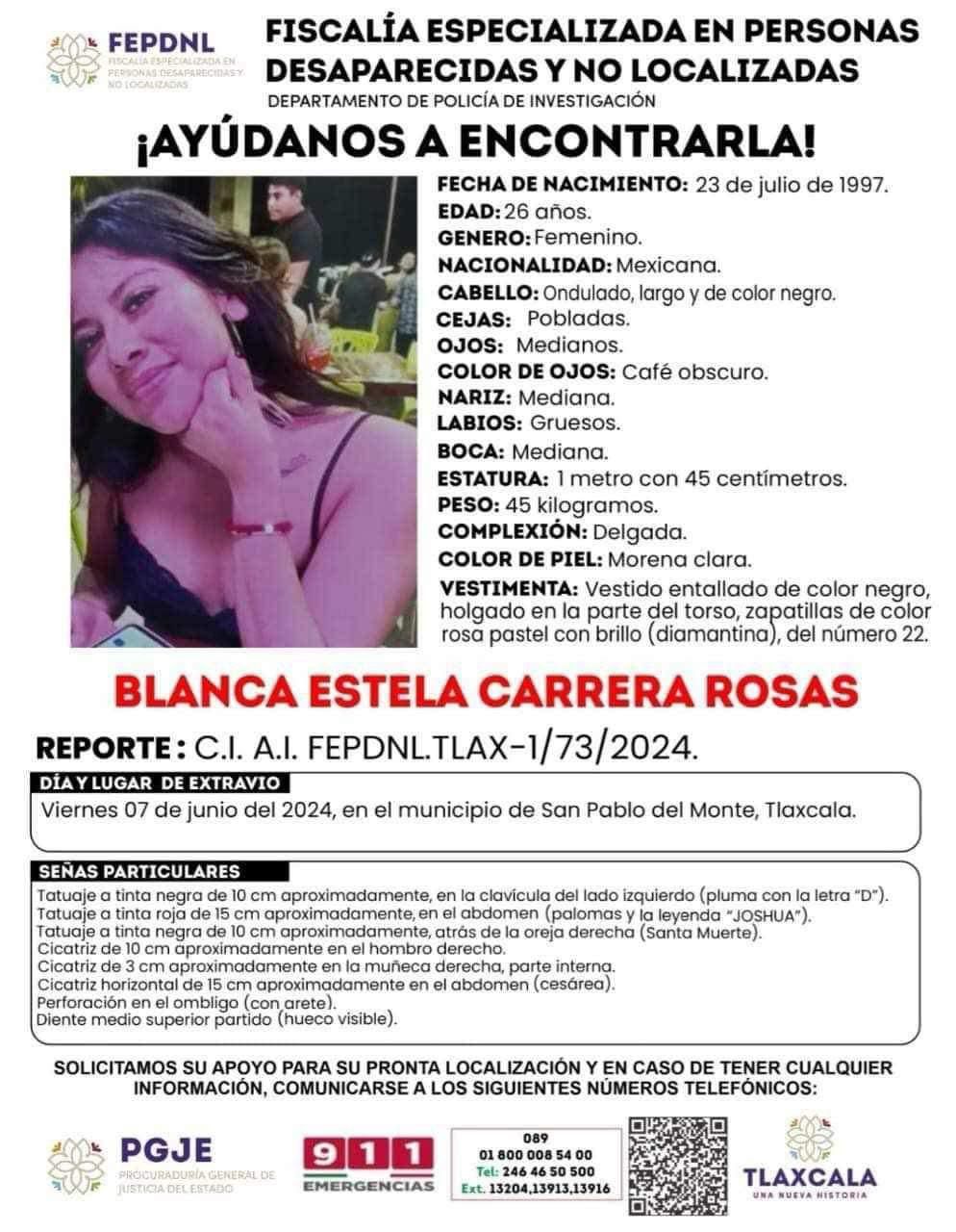 Hermana de Víctima de Feminicidio Denuncia Falta de Apoyo por Parte del Gobierno de Tlaxcala