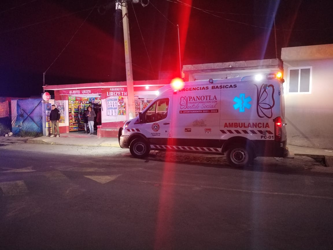Lesionan a pareja durante intento de asalto, en Panotla