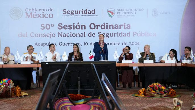 Claudia Sheinbaum impulsa estrategia nacional para fortalecer la seguridad