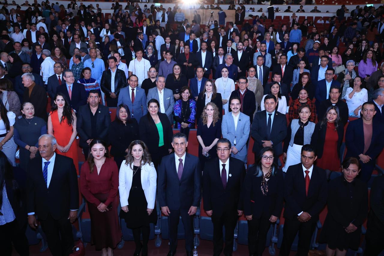 Gobernadora Lorena Cuéllar y alcalde de Tlaxcala impulsan el cambio en 100 días