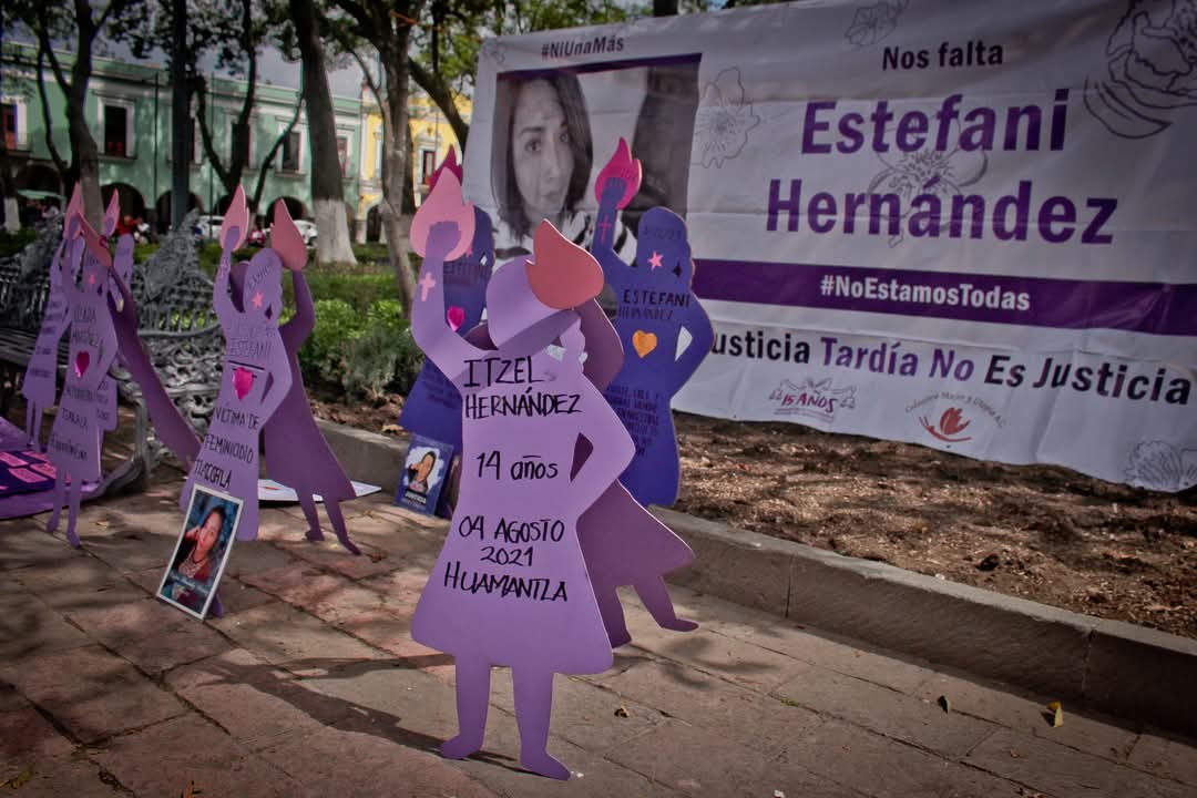 Familiares de Estefani piden a tlaxcaltecas "no normalizar la violencia" contra las mujeres
