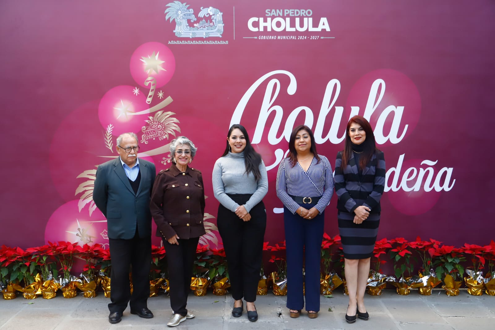 Anuncia Gobierno de Cholula encendido del árbol navideño