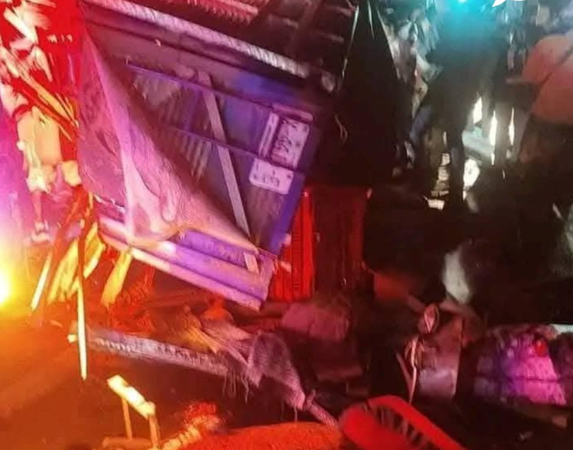 Accidente en la México-Puebla: tráiler embiste a peregrinos; 10 heridos