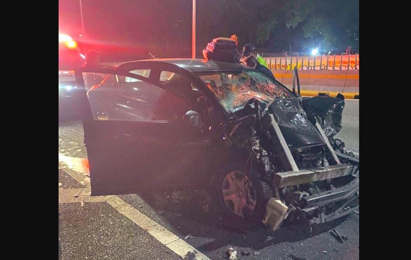 Trágico accidente en la autopista México-Cuernavaca: una mujer fallecida