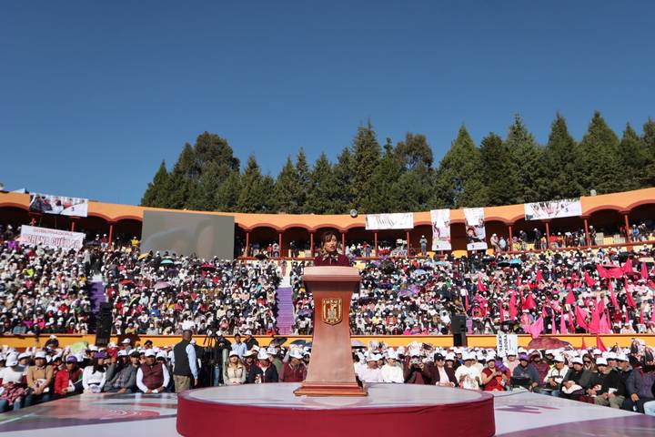 Lorena Cuéllar presenta su Tercer Informe de Gobierno: Avances históricos en Tlaxcala