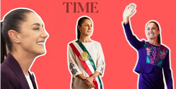 Claudia Sheinbaum nominada por Time como "Persona del Año 2024"