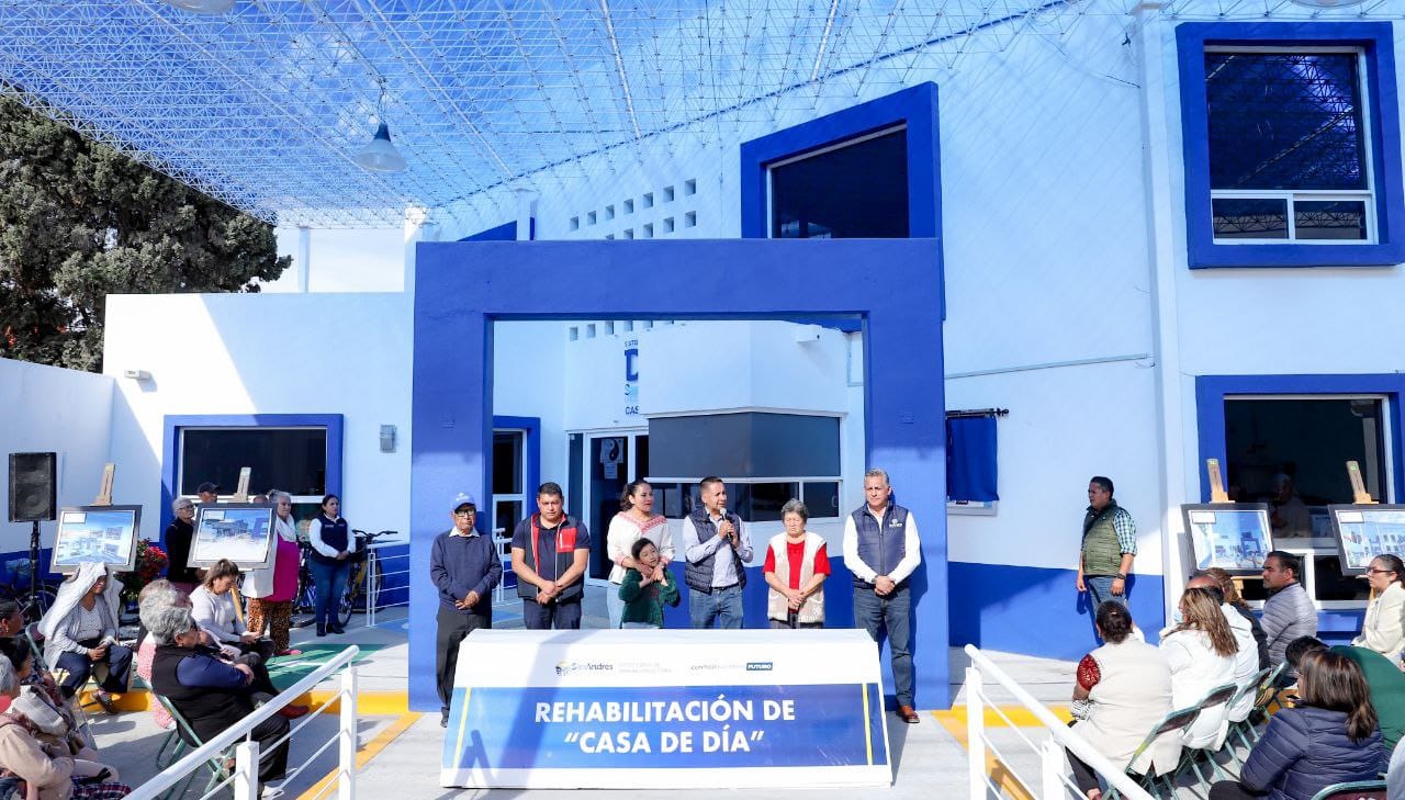 Inauguran Mundo Tlatehui y Lupita Cuautle, rehabilitación de Casa de Día