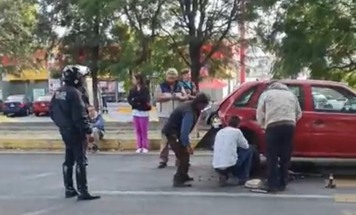 En accidente, lesionan a 2 mujeres en la Tlaxcala-Puebla, en Amatech