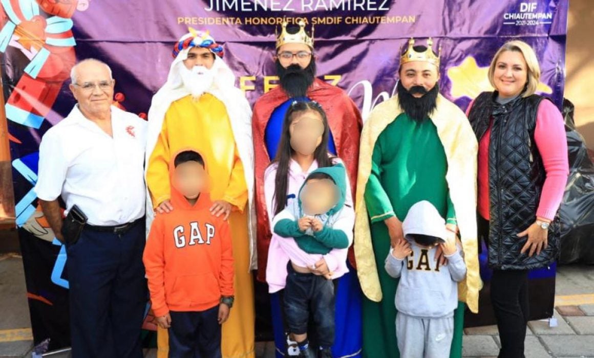 Por segundo día Smdif Chiautempan lleva regalos a los niños
