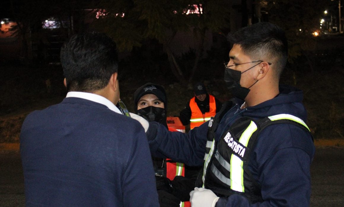 Operativo de alcoholimetría, medida de prevención de accidentes en Tlaxcala
