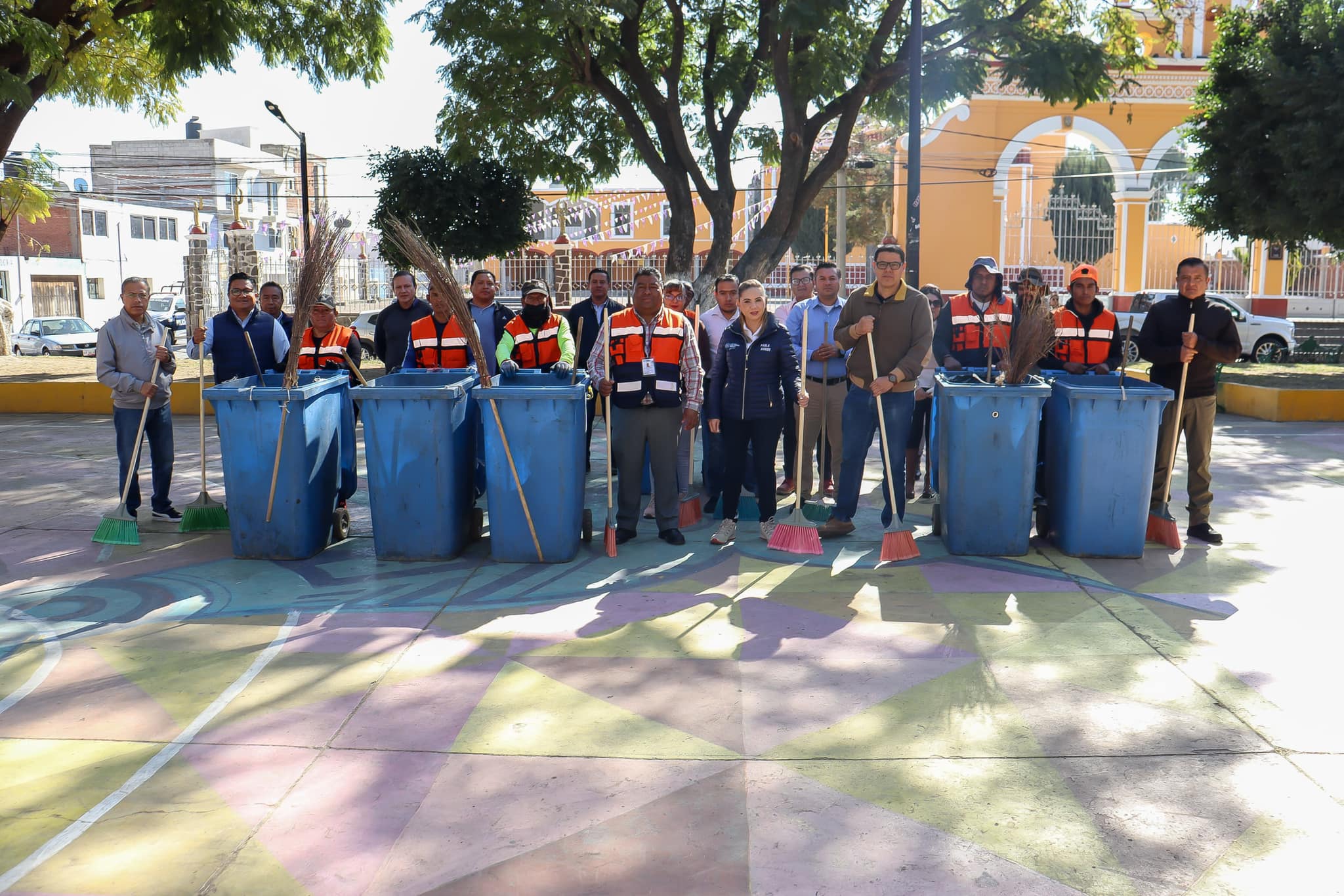 Santiago Mizquitla, el primero de la jornada "Barremos #ChulaMiCholula"
