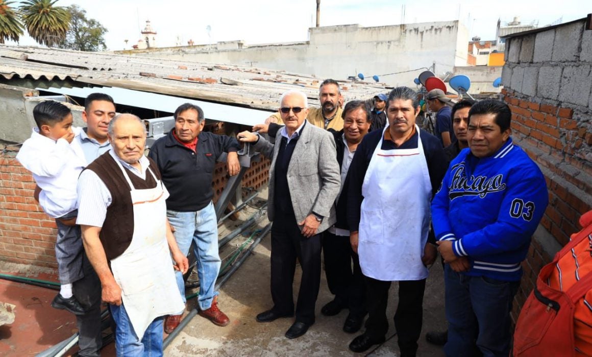 Se mejorará la techumbre del mercado municipal en Chiautempan
