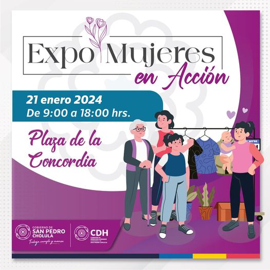 Expo Mujeres en Acción 2024: Celebrando emprendimiento femenino en San Pedro Cholula
