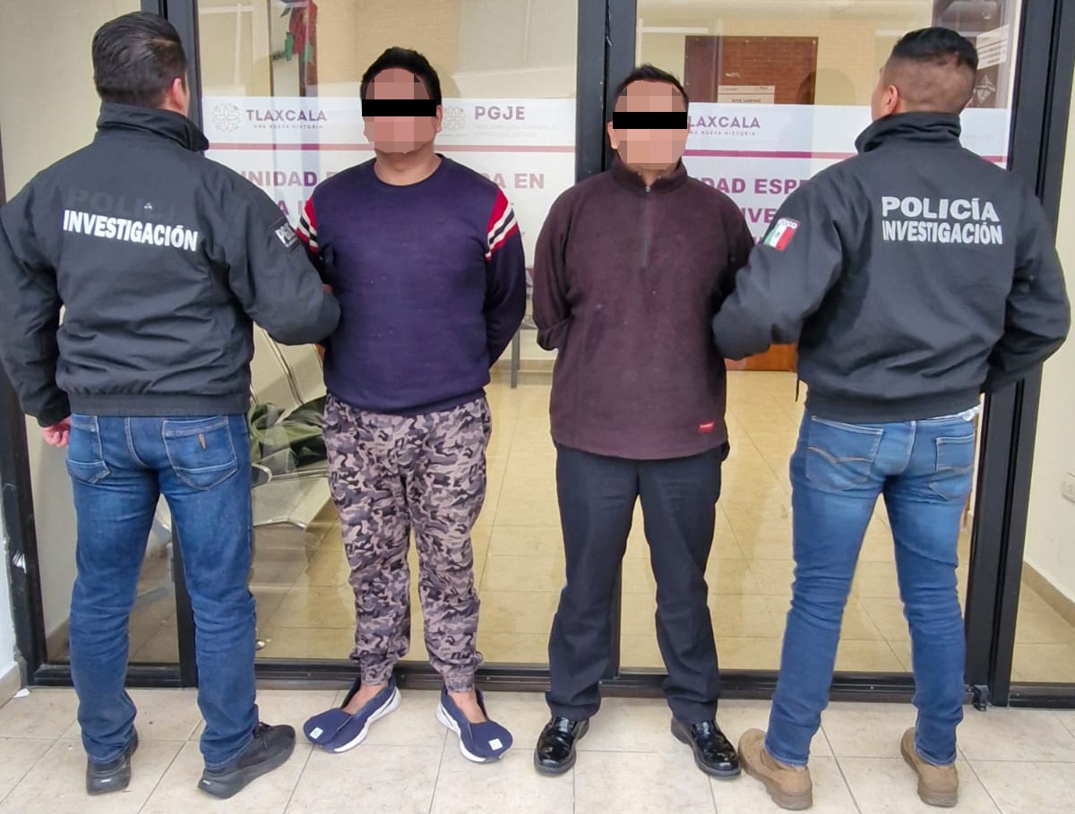 APREHENDE PGJE A DIRECTOR Y COMANDANTE DE NOPALUCAN POR HOMICIDIO CALIFICADO