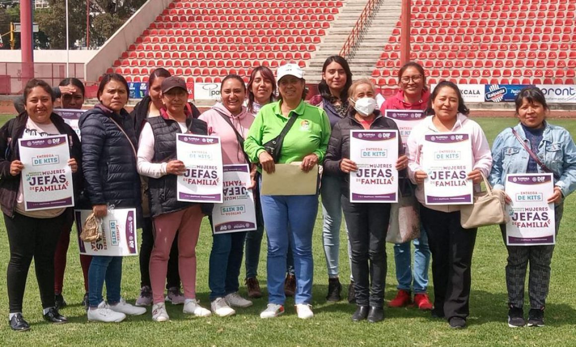 Se benefician 15 huamantlecas con el programa Mujeres jefas de familia
