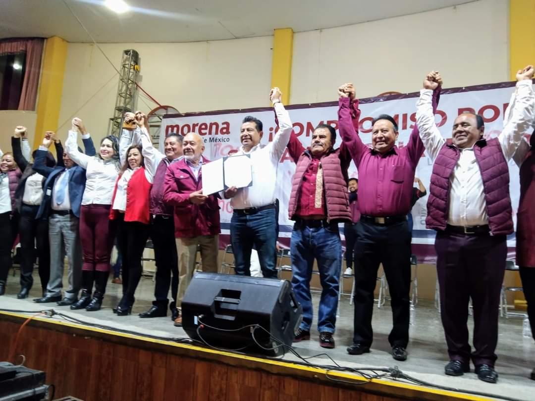 Da Lázaro Netzahuatl voto de confianza al CEN de MORENA para elección de candidatos