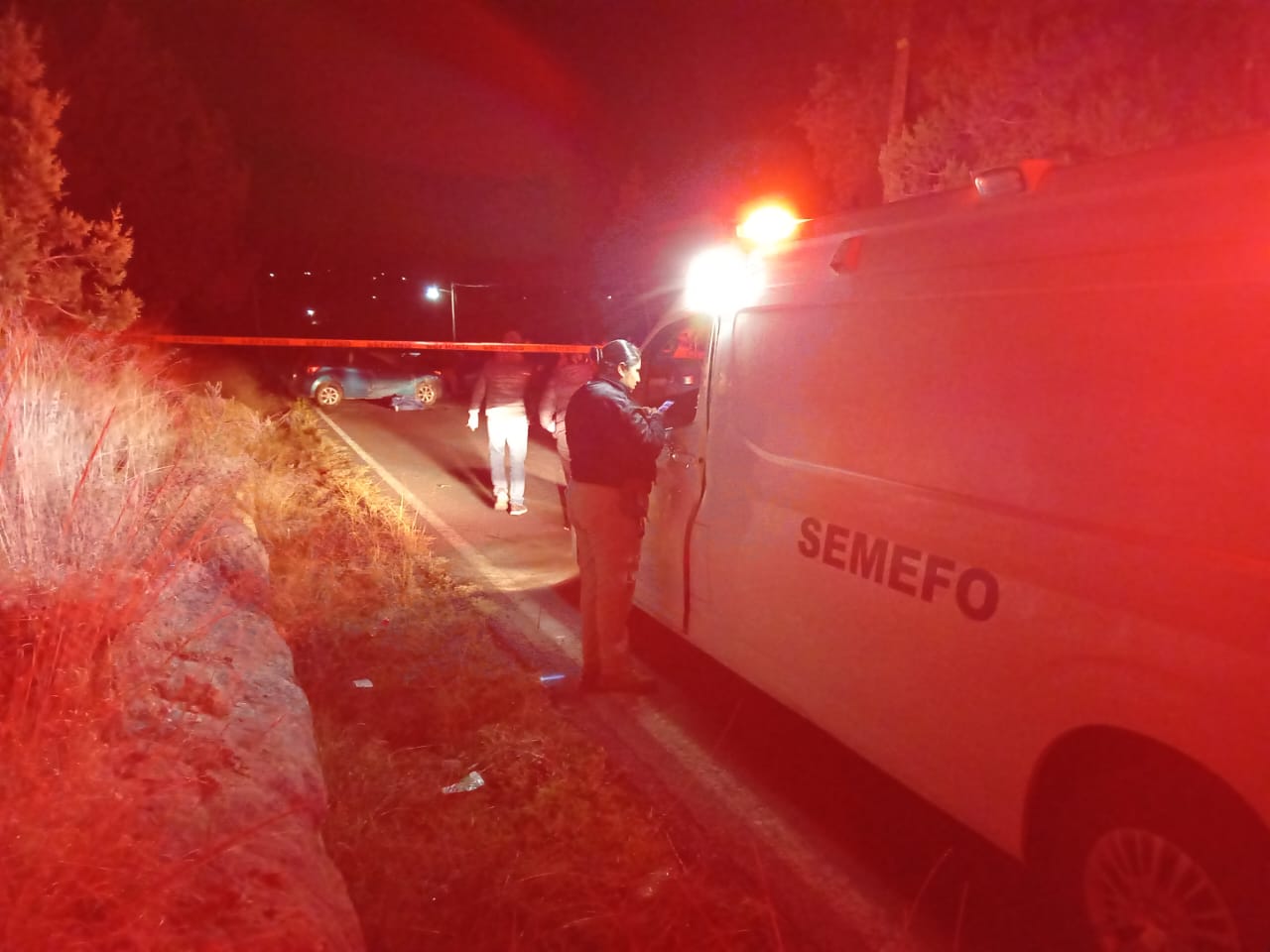 Pareja se accidenta en carretera local de Xaltocan; mujer perdió la vida por las graves heridas