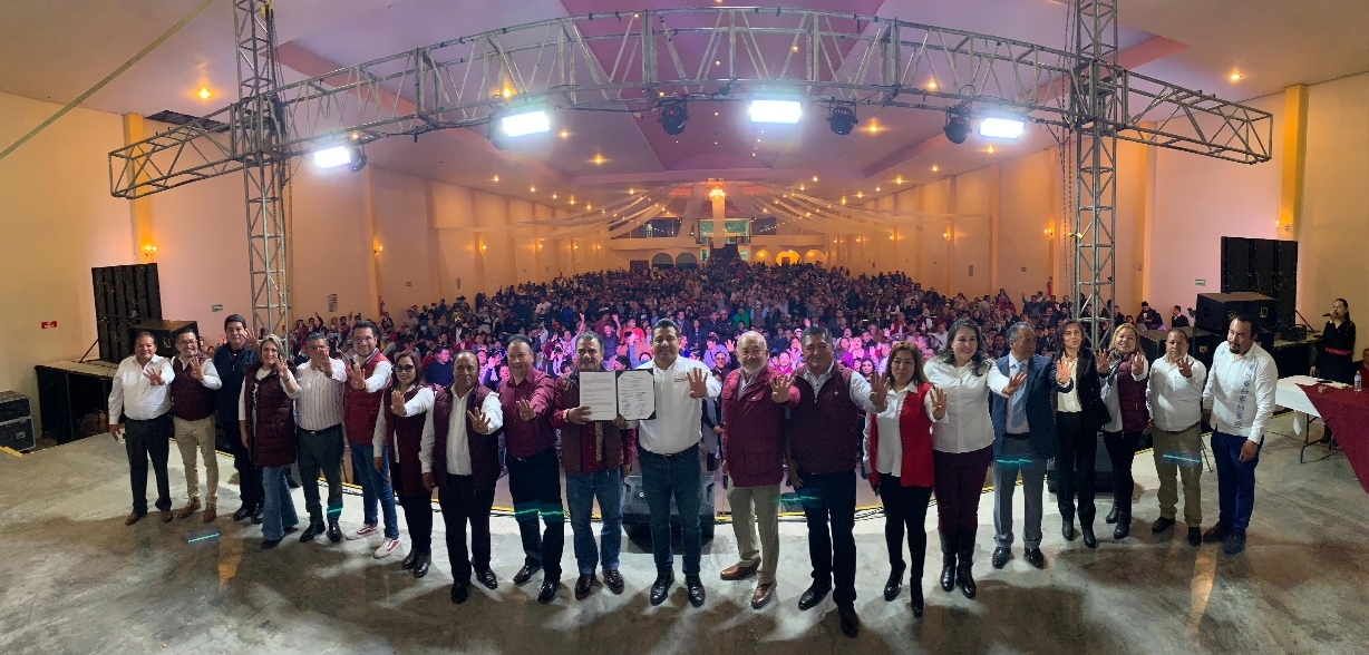 Morena cierra filas en Chiautempan