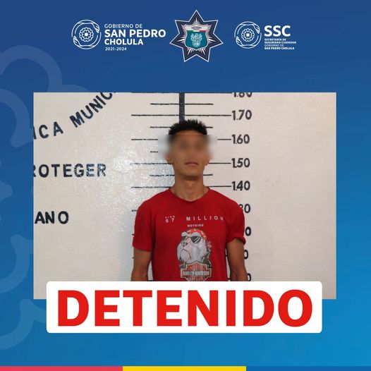 Aseguran a presunto ladrón en Parque Soria