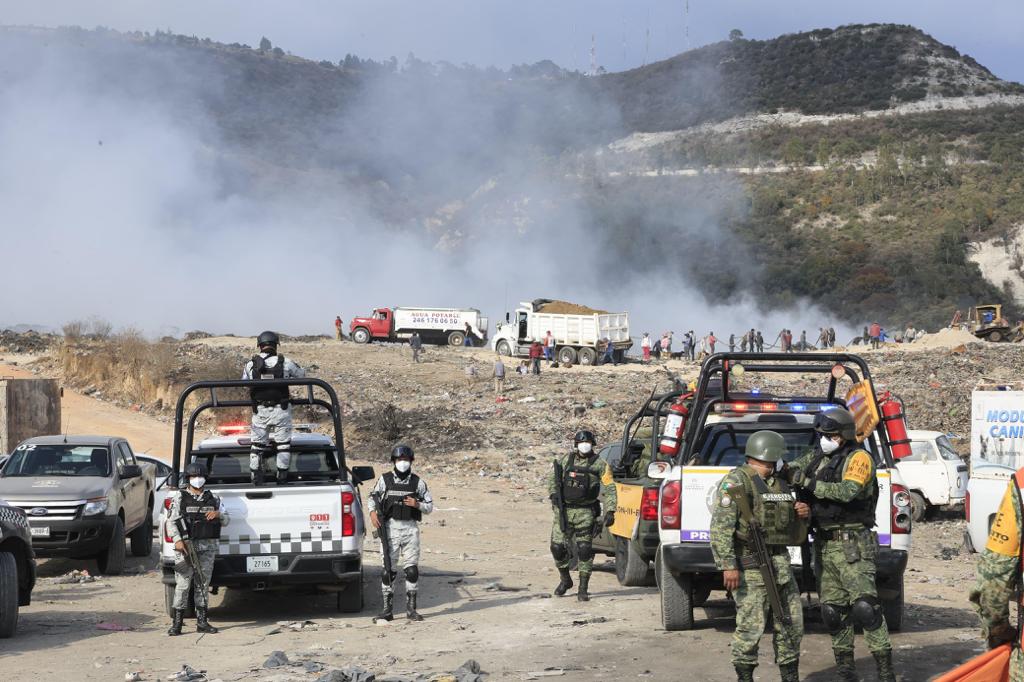 Declaran emergencia ambiental por incendio en relleno sanitario