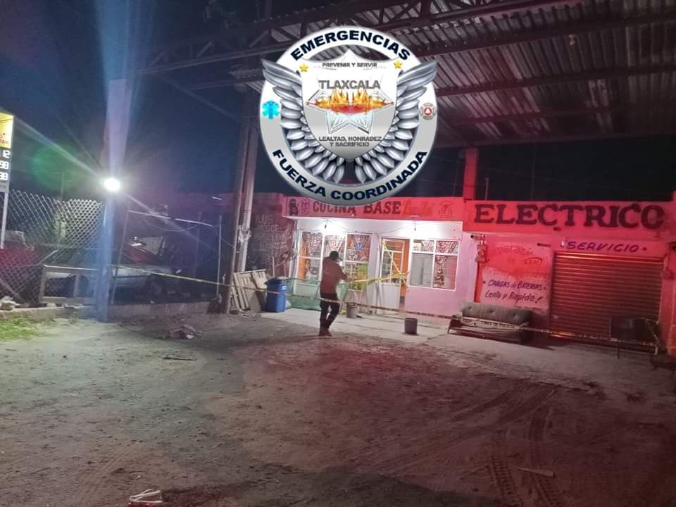 Mujer pierde la vida al interior de cocina económica en Calpulalpan