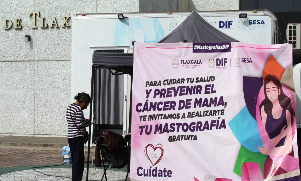 Realizaba Sector Salud jornada de mastografías gratuitas en Apizaco
