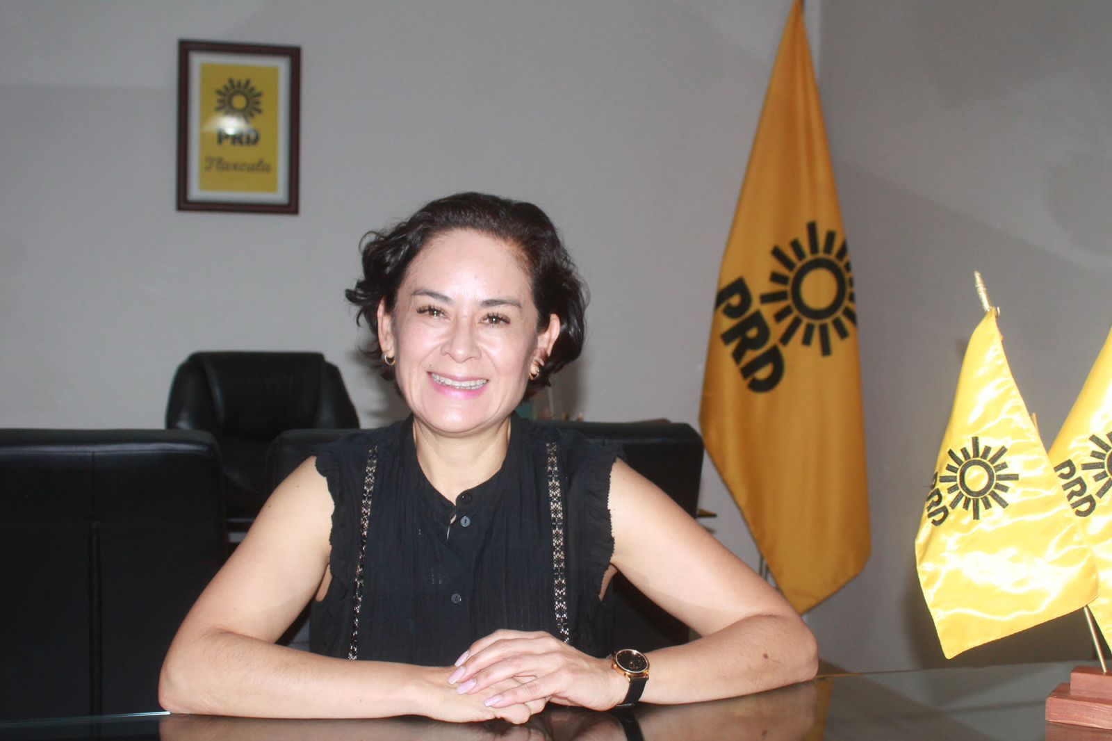 No descarta aspiraciones electorales dirigente del PRD en Tlaxcala