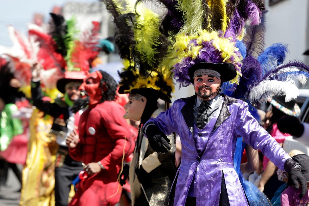 Presentación del "Festival de Huehues 2024" en Puebla