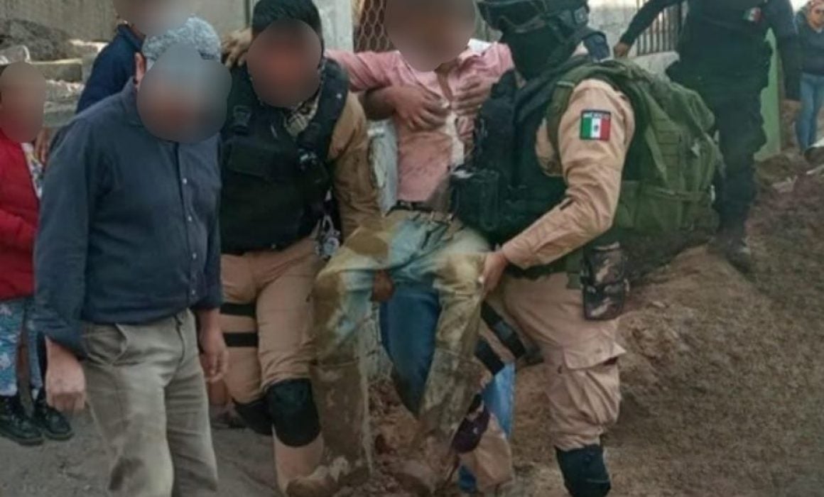 Resulta herido albañil tras caerle pendiente de tierra en Chiautempan