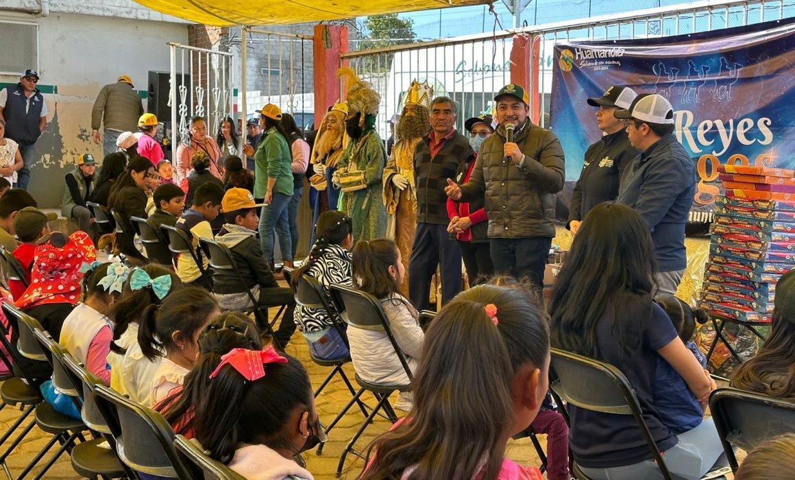 Inicia con alegría el segundo día de la Ruta de Reyes Magos en Huamantla