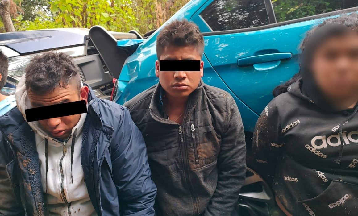 Capturan en Tenancingo a 5 presuntos integrantes de la Familia Michoacana