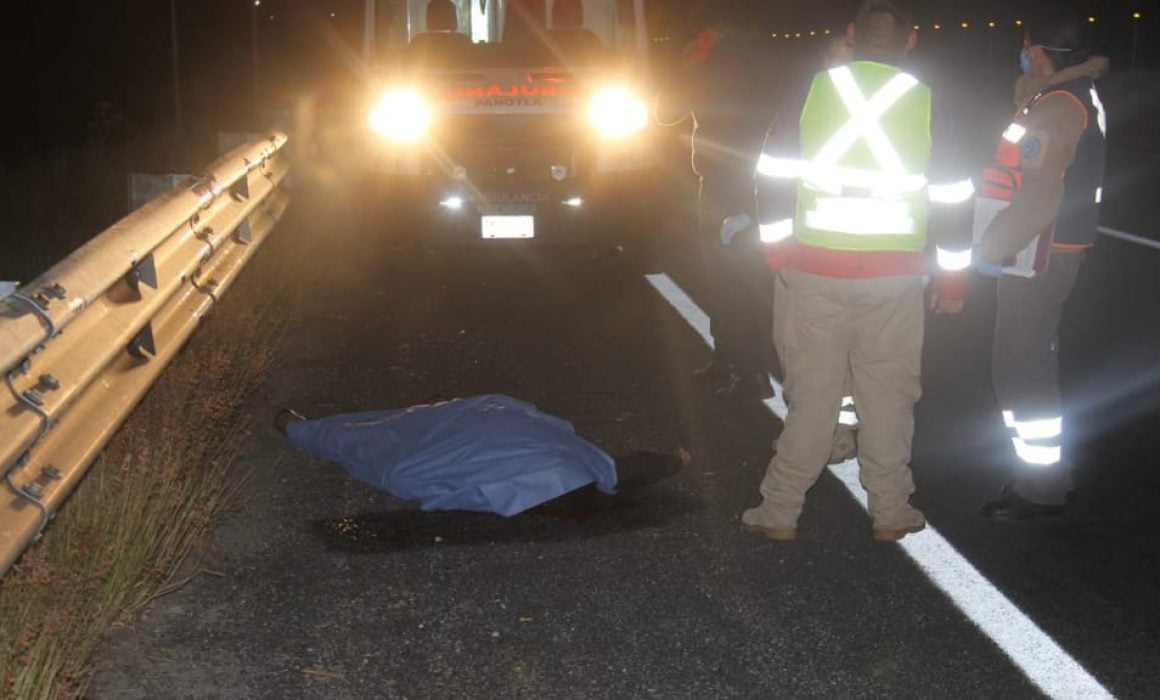 Hallan cuerpo sin vida de hombre en el Libramiento de Tlaxcala