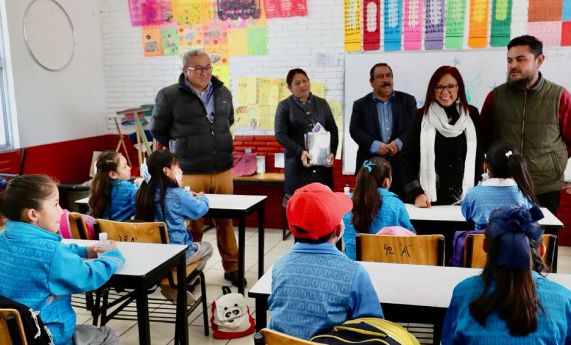 Presenció titular de la SEP regreso a clases