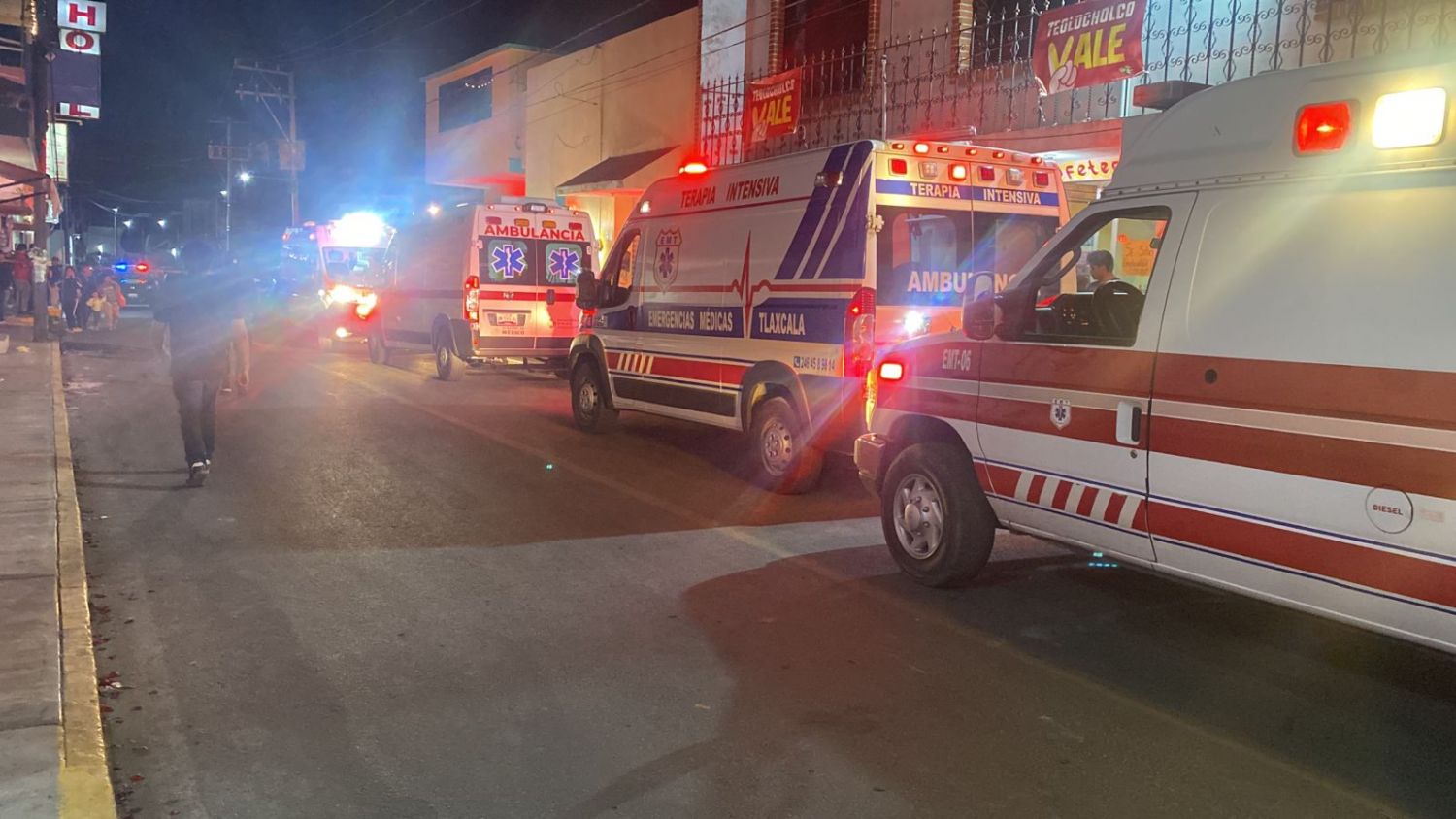 Violencia empaña noche de carnaval: 3 heridos de bala en Teolocholco