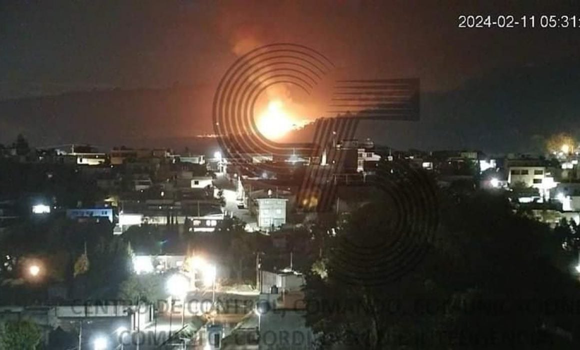 Alerta en Panotla: Aviva incendio en relleno sanitario moviliza servicios de emergencia