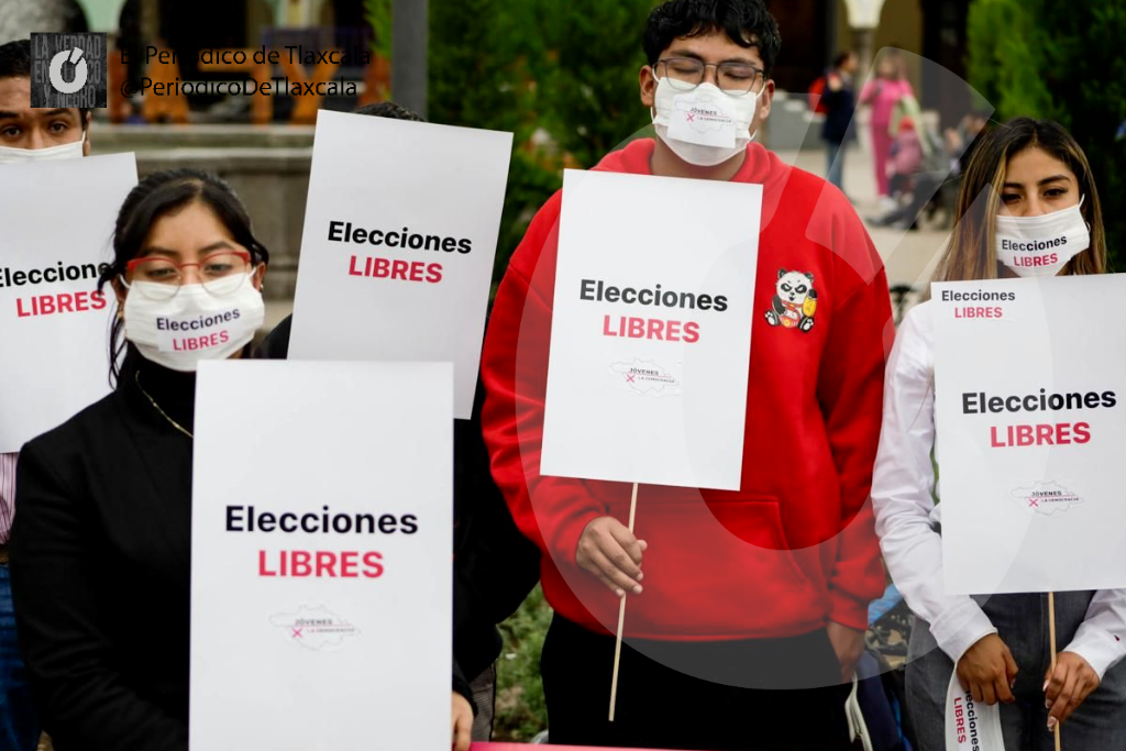 Alistan Jóvenes X Democracia marcha el próximo domingo