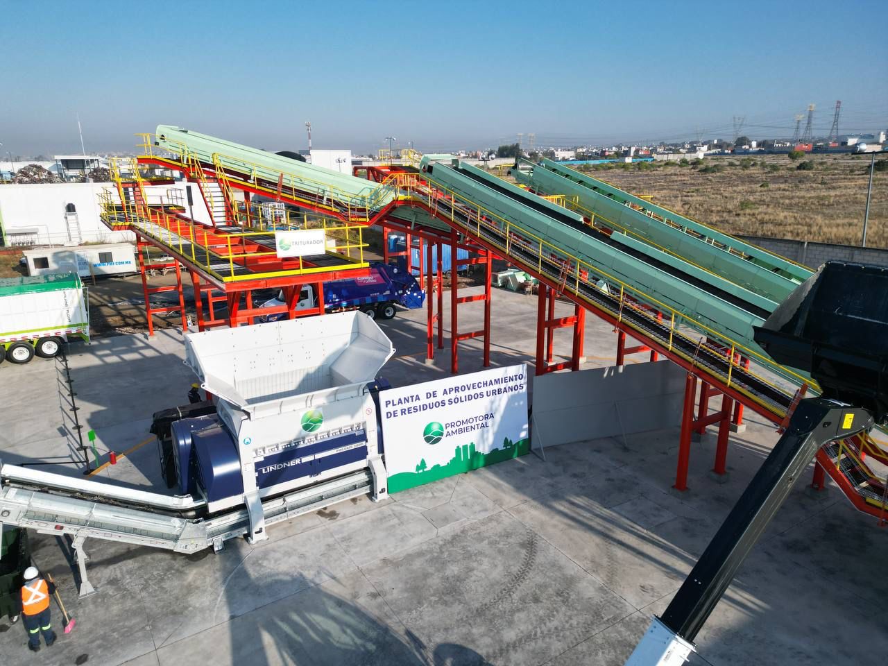 Inicia operación de planta de aprovechamiento de residuos en Puebla