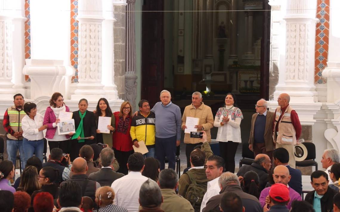 Reabre sus puertas Iglesia de San José; AMLO encabeza reapertura