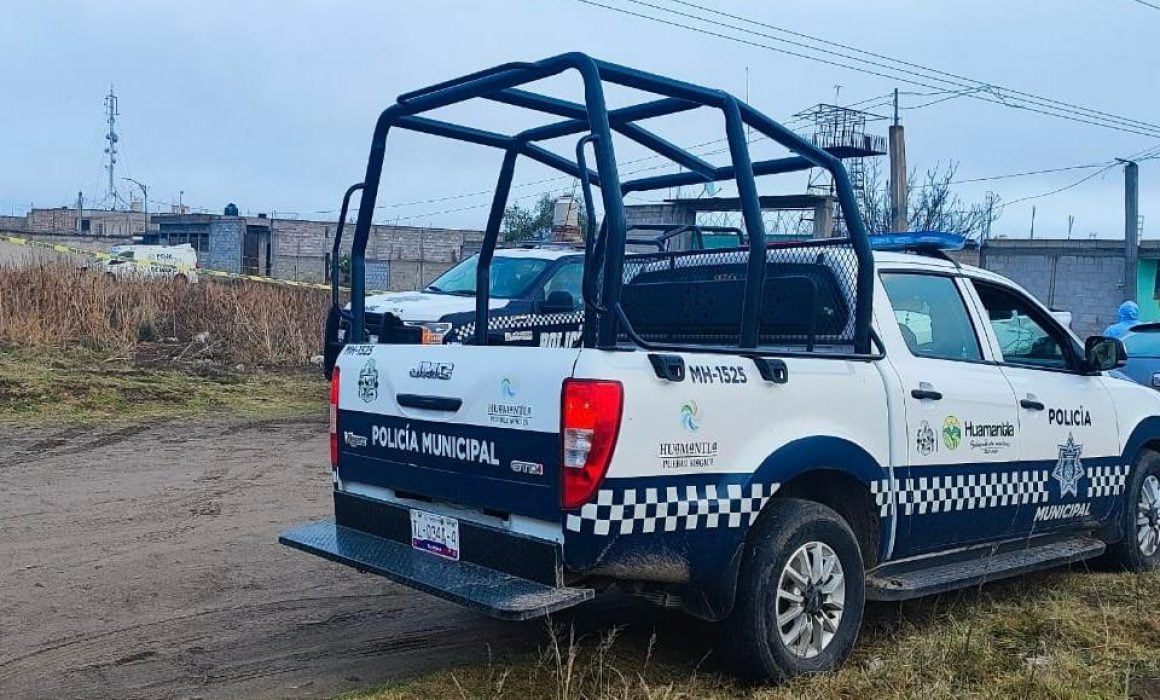 Acordonan en Huamantla zona donde se encontró un cuerpo sin vida