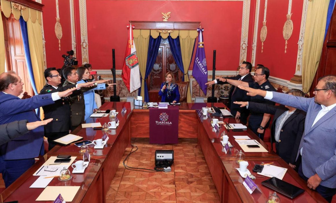 Instalan en Tlaxcala Consejo Estatal de Seguridad Ciudadana
