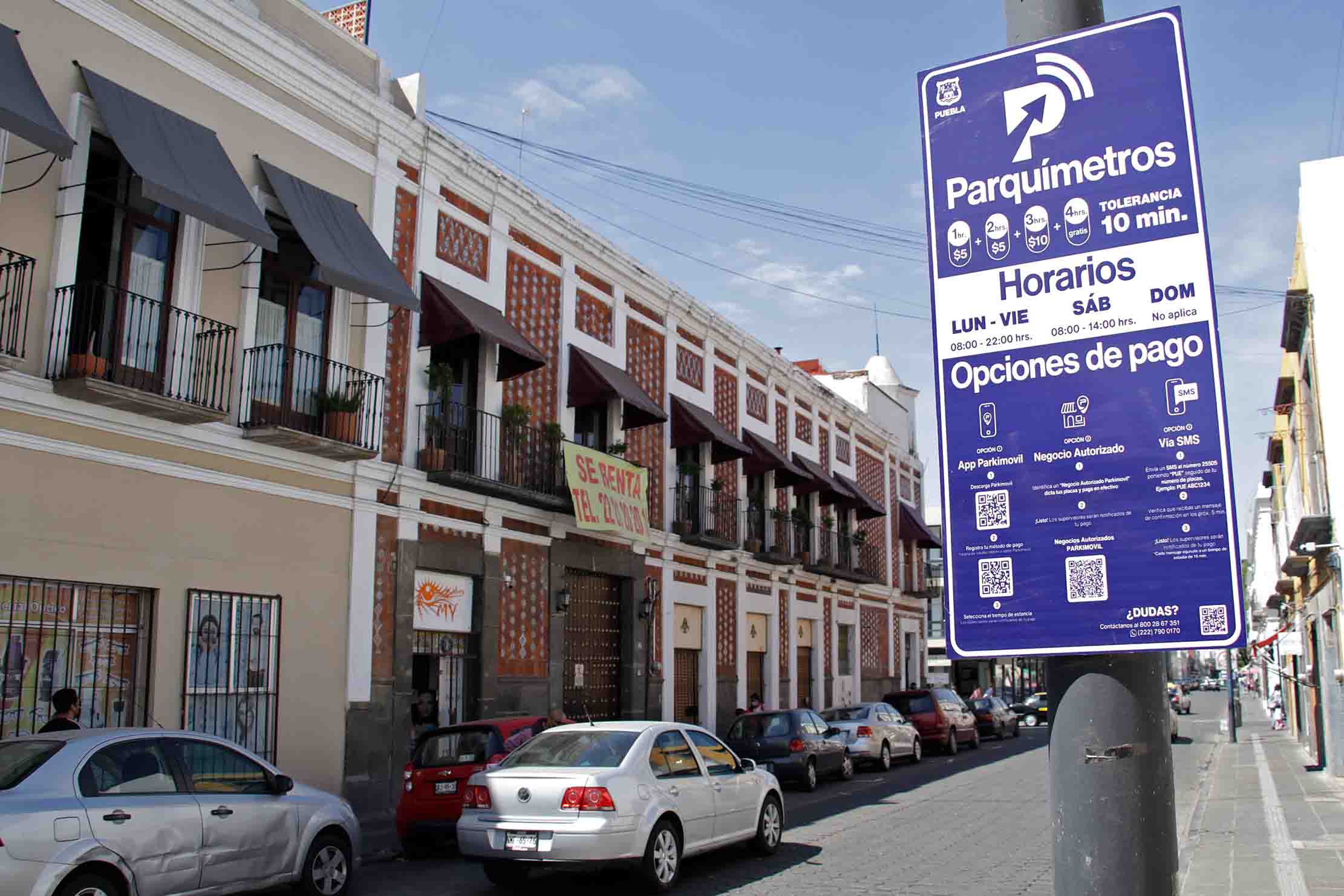 Asociación de Hoteles y Moteles de Puebla se suma al programa de parquímetros
