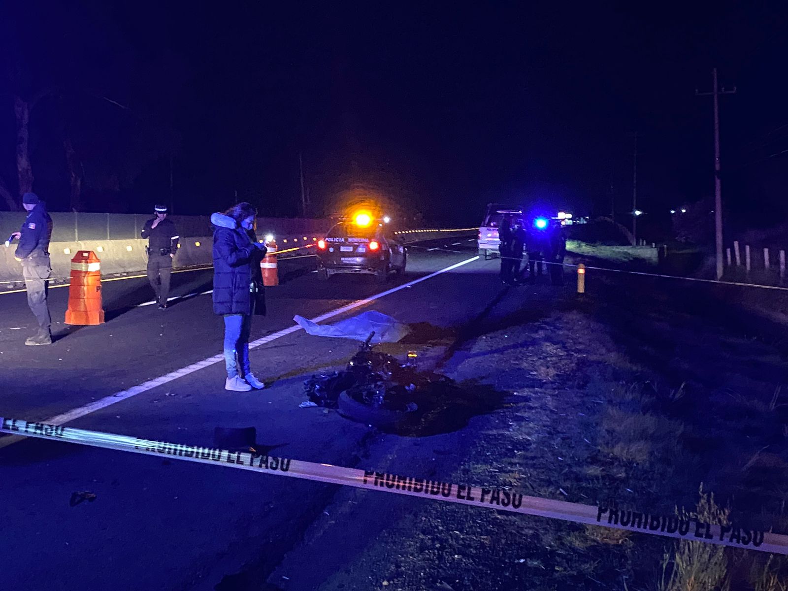 Motociclista muere atropellado sobre la México-Veracruz; perdió una extremidad
