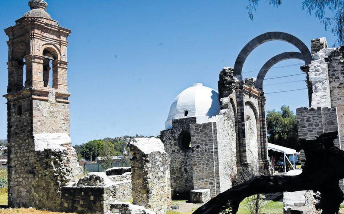 Rehabilitan exconvento de Las Nieves en Totolac; será museo de sitio