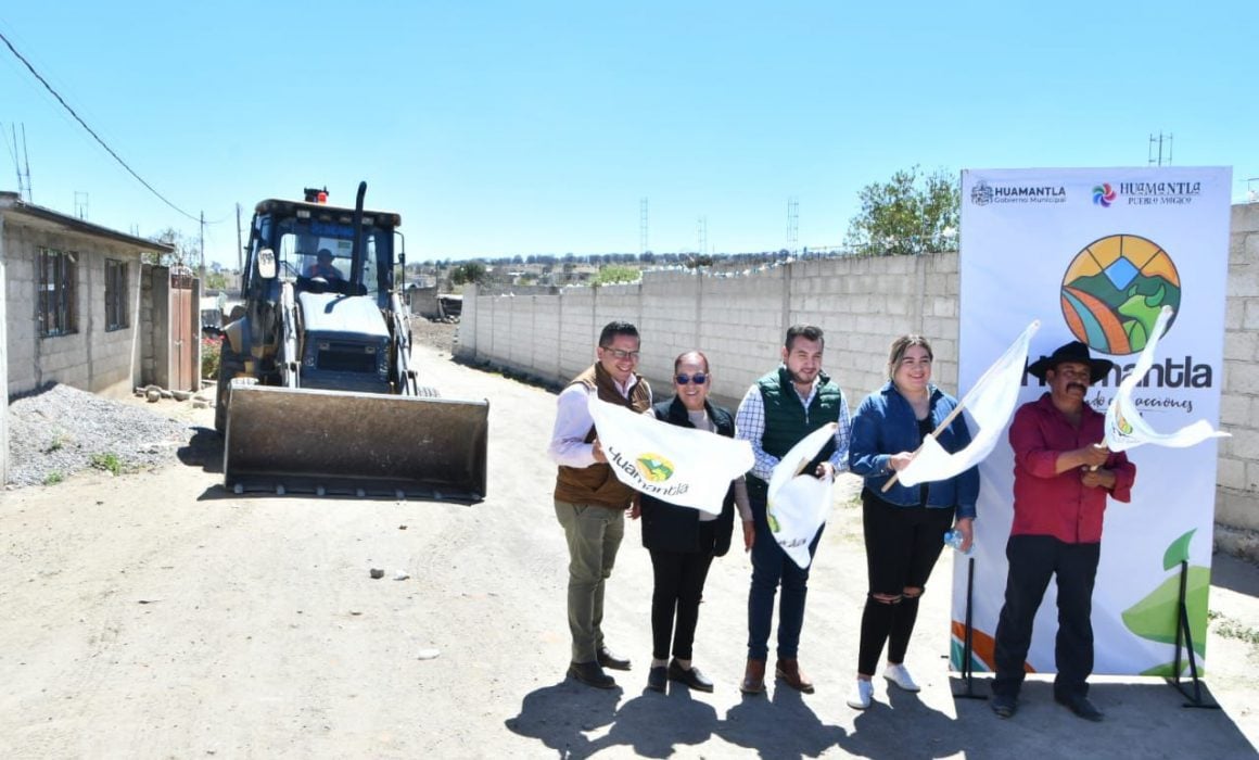 Trabajando en equipo se transforma Huamantla: Santos Cedillo