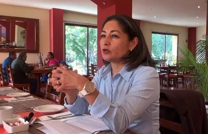 Angélica Carranco: Uno se tiene que sumar al proyecto de quien resulte designado por el Comité Estatal del PAN